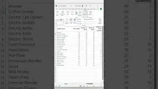 Fix First Column for Always Visible Row Headings 