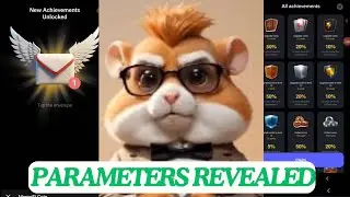 Hamster 🐹 Kombat: Activity Parameters Revealed  |Achiements