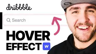 How to make a Dribbble hover effect in Webflow in 90 seconds