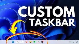 Windows 11 Taskbar Settings - Hide, Resize, Transparency and Other Settings