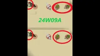 Das UI Update & Hunde wurden gebufft 24w09a1 21 Snapshot