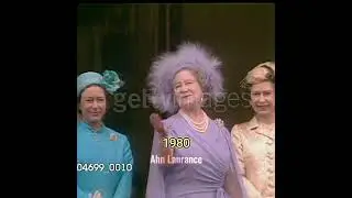 Queen mother through the years on Buckingham 