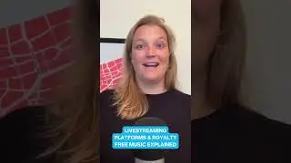 Livestreaming & Royalty Free Music Explained #shorts