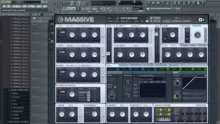 How to make a House - Dance - Electro bass drop with Massive! (In the style of Tiesto and Hardwell)