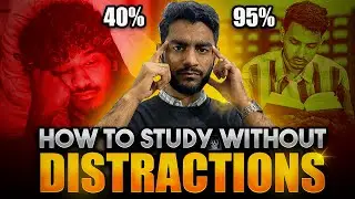 How to Study without Distractions🤔| Avoid Distraction for Study | Faizan Tanveer