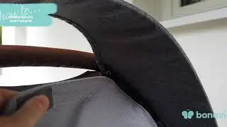Kinderwagen bonavi 2.0 - how to ... das Sonnensegel der Babywanne anbringen