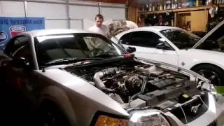 2001 Mustang GT First Startup After New Intake and Throttle Body