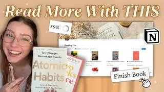 The Notion Reading Tracker That Actually Got Me Reading More (Full Tour!)