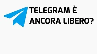 BLOCCATO DA TELEGRAM SENZA RAGIONE?