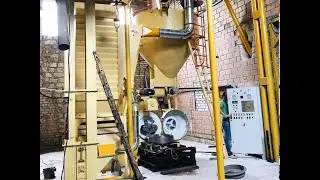 Линия гранулирования опилок до 1 тонны в час.