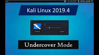 Kali Linux Undercover Mode