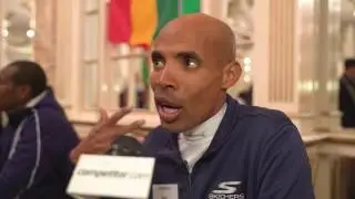 2017 Boston Marathon Press Conference: Meb Keflezighi