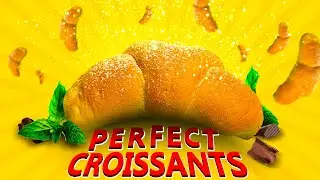 Perfect croissants with jam at home