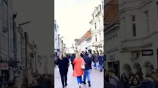 Flensburg Most Busiest Street 🇩🇪 #germany #subscribe 👍