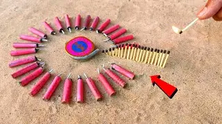 DIWALI Amazing Experiment - Matchticks Vs Chakri 😱सोचा नही था ऐसा होगा