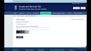 How to Search valid gst no, address in GST portal