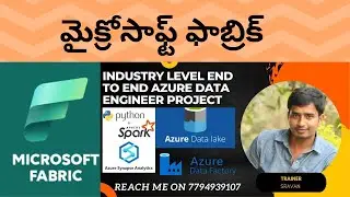 Microsoft Azure Fabric Demo #azuredataengineer #microsoftfabric #azuredatabricks #azure #pyspark