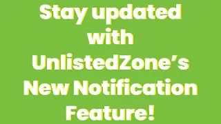 Unlistedzone's New Feature!!