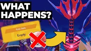 What Happens If You Have NO STORAGE SPACE Or POKÉBALLS To Catch Eternatus In Pokémon Sword & Shield?