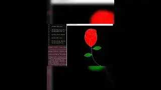 Red Rose with Python Turtle#PythonTurtle#RedRoseCode#CodingArt#CreativeCoding#CodeArt#shorts