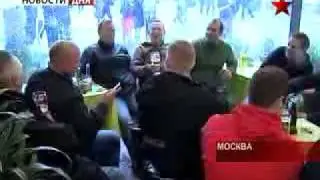 adventures of English fans in Moscow
