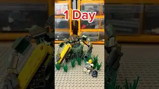 Abandoned Lego Tank Mecha 9 #lego #abandoned #tank
