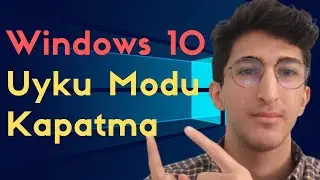WİNDOWS 10 UYKU MODU KAPATMA | Uyku Moduna Giren Bilgisayar Nasıl Açılır