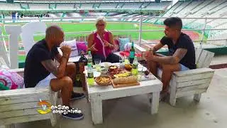 Cholo Guiñazú y Lucas Acosta en Verano Compartido 24 02 2018 B3
