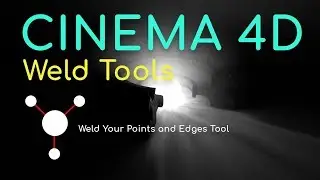 Cinema 4d: Weld tool for modeling tutorial