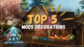 TOP 5 Des meilleurs MODS Décorations - ARK ASCENDED