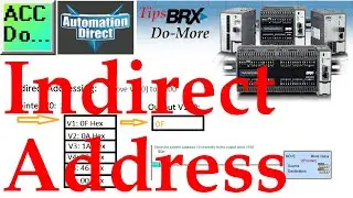 Do-More PLC Indirect Address