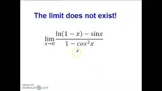 Analyzing the Limit from Mean Girls - The limit does not exist!