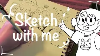stop overthinking, start creating ☁ sketch with me *chill vibes*