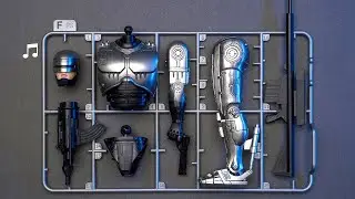 ♪Build: Robocop | Satisfying beat building | Speed build | Model Kit
