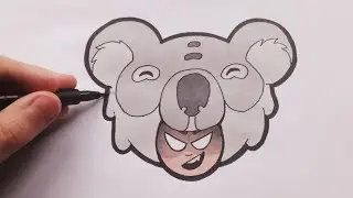 Comment dessiner Nita Koala!! (Brawl Stars)
