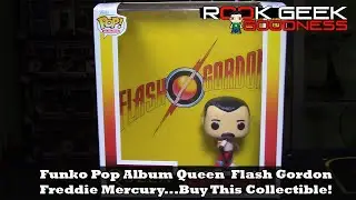 Funko Pop Album Queen Flash Gordon Freddie Mercury...Buy This Collectible!