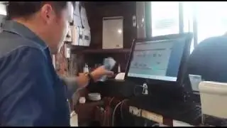 En el Restaurant De la Ostia prueban su impresora fiscal #FrontRest