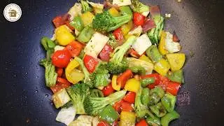 Stir fried Vegetables | Quick Dinner Meal Ideas | Easy Tasty Healthy Recipes |