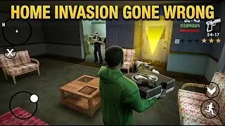 What Happens If CJ Gets Caught Robbing A House - GTA San Andreas Mobile
