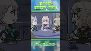 Fish are friends, right? | Genshin Impact Comic Dub 