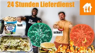 24 Stunden nur vom Lieferdienst leben! |Teil 2