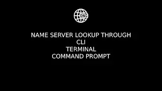 How to Check Name Server through Terminal Command Prompt Ubuntu CentOS RedHat Debian Fedora MacOS