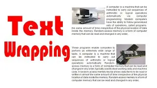 How to Wrap Text in Word with Pictures | Wrap text around a picture or drawing object | Ali IT BD