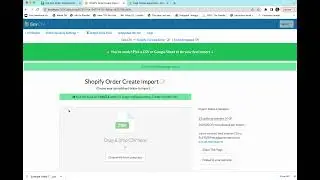 How to create Shopify Orders from CSV or XLSX files