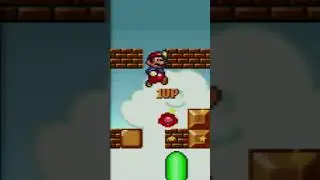 Super Mario Bros. (8-bit) 1-Up Trick Caveat #mario #nintendo #supermarioallstars #supermariobros