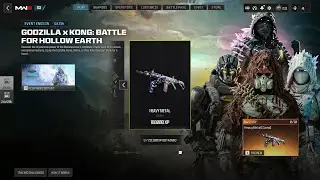 Unlock The “GODZILLA” Camo FAST/EASY… (Battle For Hollow Earth Event) - MW3 