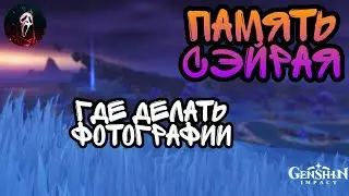Genshin impact/ Память Сэйрая/ Где делать Фотографии