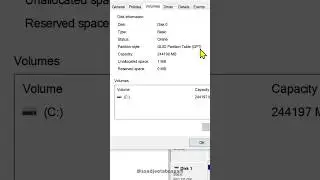 How to check your Disk Partition Scheme on Windows 10 | GPT or MBR 