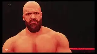 WWE 2K19 hhh vs kane wwe world championship