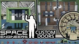 Custom Doors In Space Engineers